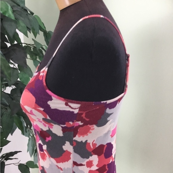 Loft for ANN Taylor  Medium multi colored adjustable strap cami - Picture 9 of 15